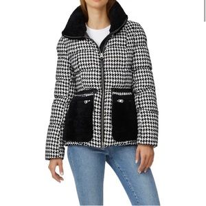SOLD Mackage houndstooth winter coat